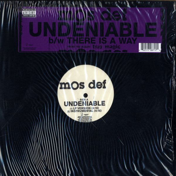Mos Def : Undeniable / There Is A Way (12")