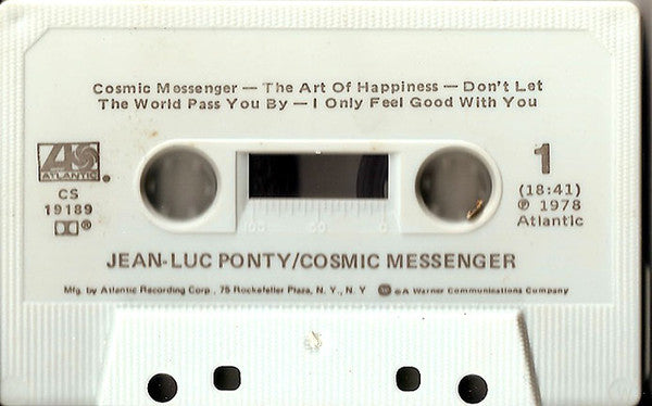 Jean-Luc Ponty : Cosmic Messenger (Cass, Album, Win)