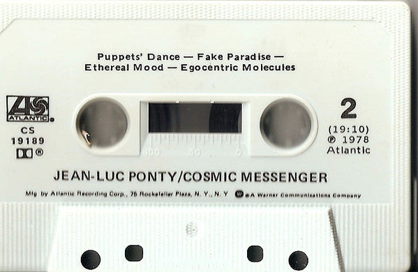 Jean-Luc Ponty : Cosmic Messenger (Cass, Album, Win)