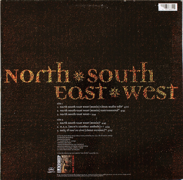 Black Sheep : North South East West (12", Single)