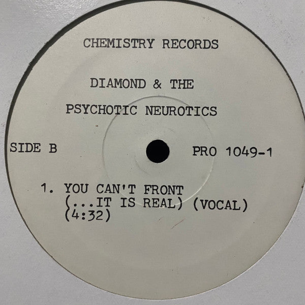Diamond D & The Psychotic Neurotics : What U Heard (12", Promo)