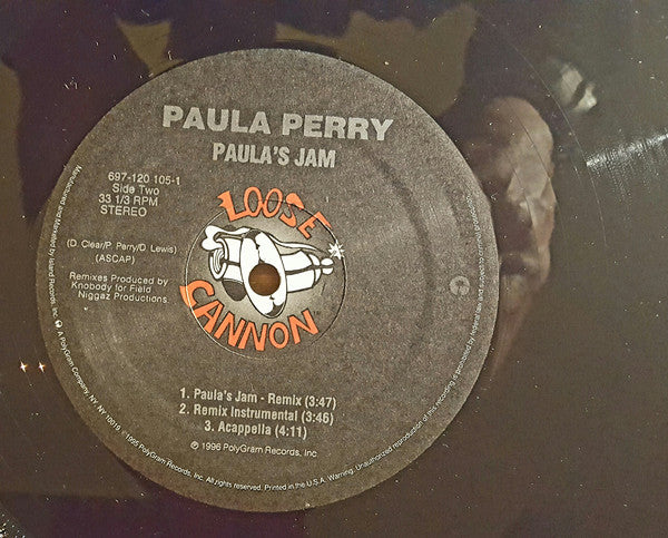 Paula Perry : Paula's Jam (12")