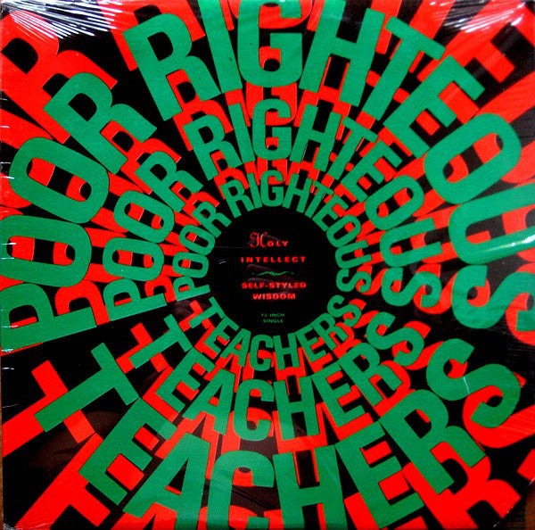 Poor Righteous Teachers : Holy Intellect / Self-Styled Wisdom (12", Single)