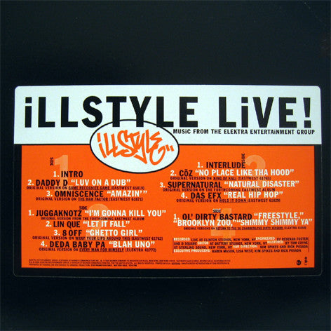 Various : IllStyle Live (2xLP, Comp, Promo)