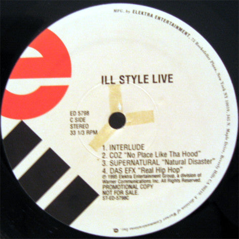 Various : IllStyle Live (2xLP, Comp, Promo)