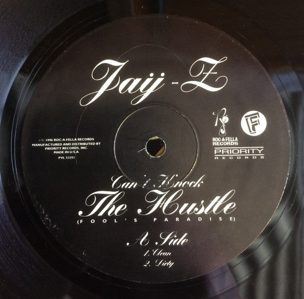 Jay-Z : Can't Knock The Hustle (Fool's Paradise Remix) (12")