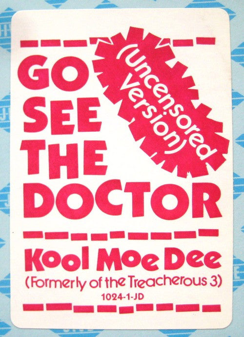 Kool Moe Dee : Go See The Doctor / Monster Crack (12")