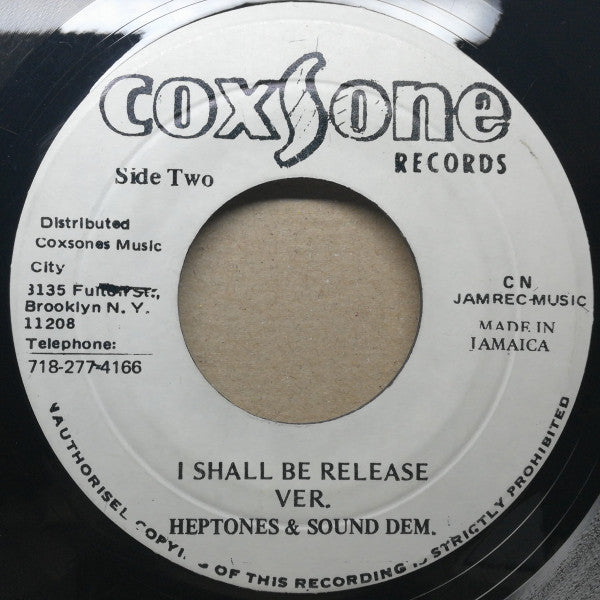 The Heptones : I Shall Be Release (7")