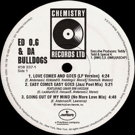 Ed O.G & Da Bulldogs : Love Comes And Goes (12")