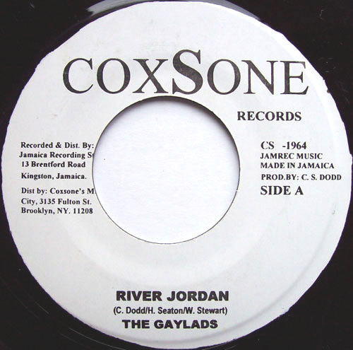 The Gaylads : River Jordan / Message To My Girl (7", RE)